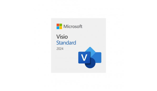 Microsoft Visio Standard 2024 Online Product Key License 1 License Downloadable NR | EP2-07167 | All