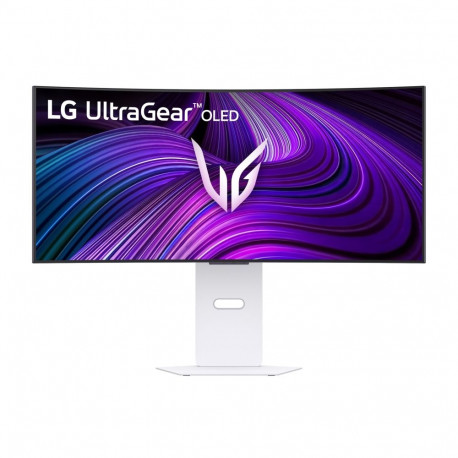 LG 34GX90SA-W 34" OLED 21:9 240 Hz 1 ms 3440 x 1440 pikslit 250 cd/m² 2 HDMI-pesa valge