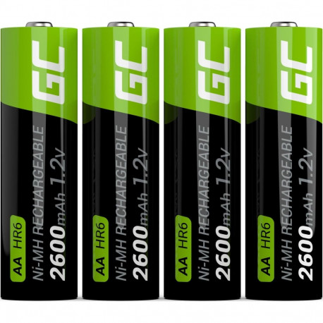 Green Cell AA / R6 2600mAh battery 4 pcs.
