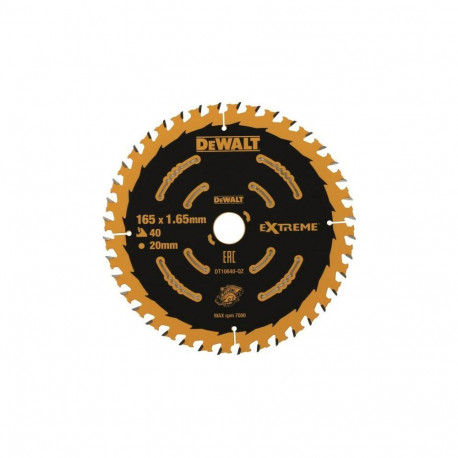 Dewalt ketassaag 165x20mmx40z