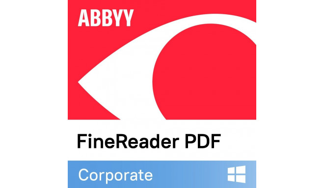 FineReader PDF Corporate mahulitsents (istme kohta) 1 aasta 26–50 kasutajat