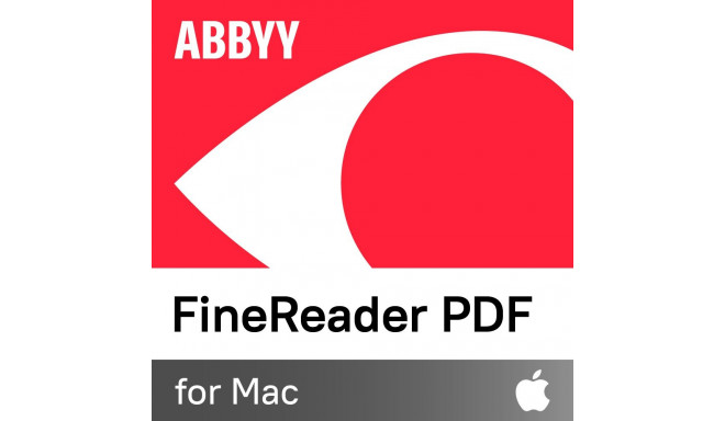 FineReader PDF Macile ühe kasutaja litsents ESD 1 aasta