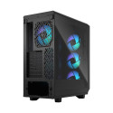 Fractal Design | Meshify 2 Compact Lite RGB | Side window | Black TG Light | Mid-Tower | Power suppl