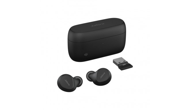 JABRA Evolve2 Buds MS tõeliselt juhtmevabad kõrvasisesed kõrvaklapid mikrofoniga Bluetooth aktiivse 