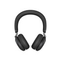 JABRA Evolve2 75 on-ear Bluetooth juhtmevaba aktiivse mürasummutusega USB-A mürasummutav must kõrvak