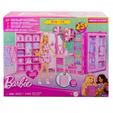Barbie unistuste garderoobi komplekt 3.0 nukk