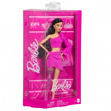 Lalka barbie deluxe style 1 proteza nogi