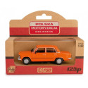 Pojazd prl fiat 125p oranž