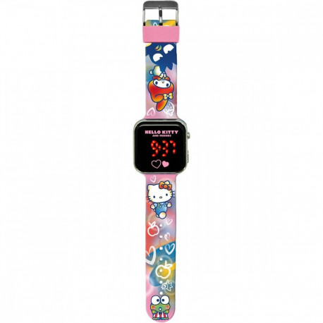 Zegarek led z kalendarzem hello kitty