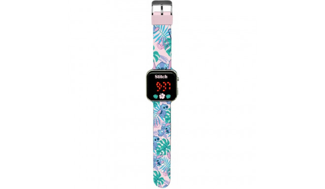 Zegarek led z kalendarzem stitch