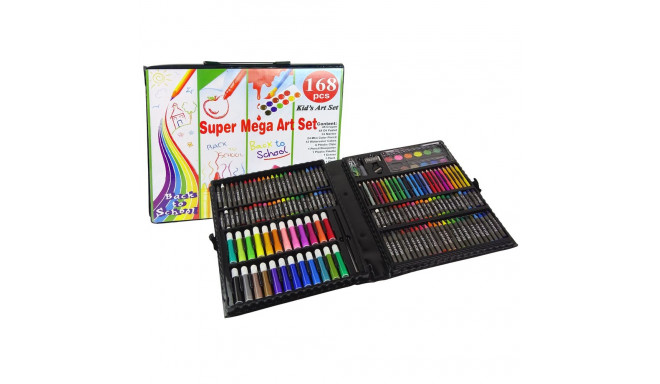 kunstikomplekt kohver 168 osa