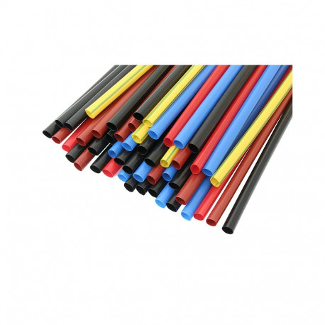 75-630# Rurki termokurczliwe z klejem 6/2 -1m kolorowe (10 tk.)
