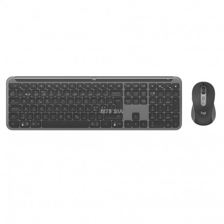 Logitech 920-012488 keyboard Mouse included Office RF Wireless + Bluetooth QWERTY Nordic Graphite