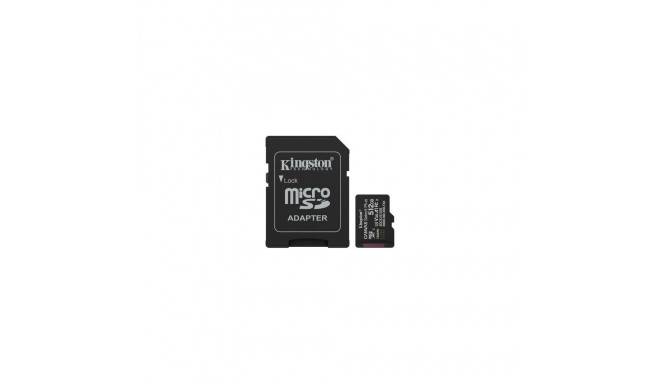 Kingston Technology 512GB microSDXC Canvas Select Plus Gen3 150MB/s A1 Card + Adapter