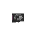Kingston Technology 256GB microSDXC Canvas Select Plus Gen3 150MB/s A1 Card + Adapter