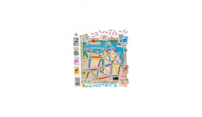 Asmodee Ticket to Ride: San Francisco 15 min Board game Travel/adventure