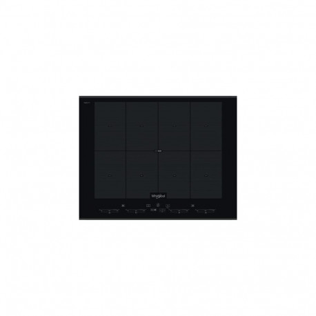 Whirlpool SMO 658C/BT/IXL Black Built-in 70 cm Zone induction hob 8 zone(s)