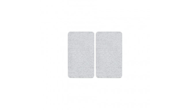 WENKO Transparent kitchen cutting board Rectangular Plastic, Tempered glass, Thermoplastic elastomer