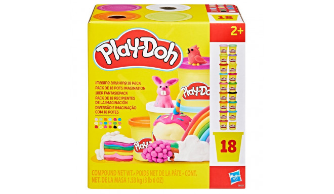 PLAY-DOH compound Imagine Anything 18-pack