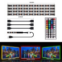 ZD4D PODŚWIETLENIE TV LED RGB 4x50CM