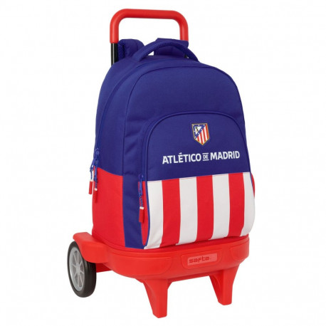 School Bag Atlético Madrid Blue White Red 33 x 45 x 22 cm