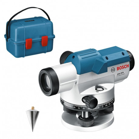 Optisches Nivelliergerät GOL 26 D Professional (blau, Koffer, Maßeinheit 360 Grad)