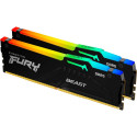 Kingston FURY DDR5 - 64GB - 6000 - CL - 30 (2x 32 GB) dual kit, RAM (black, KF560C30BBEAK2-64, FURY 