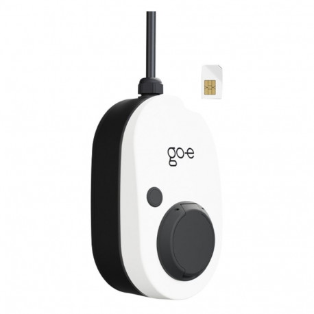 go-e Charger Gemini 2.0, 11 kW (16A 3-phase), wallbox (white/black, without cable, 4G/LTE)