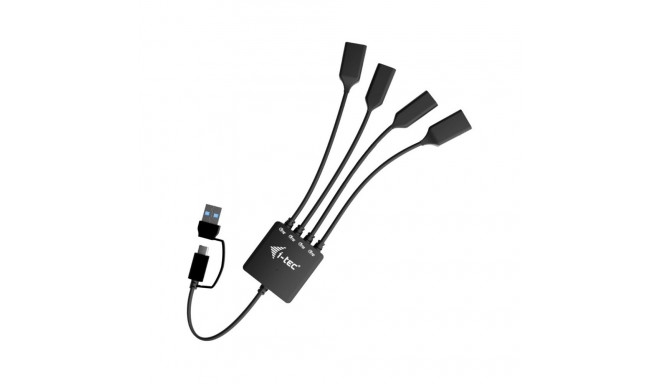 USB-C/A Cable 4HU B 2xUSB-C 2xUSB-A