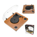 Turntable AD1914 Wood USB Bluetooth