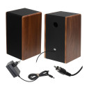 Turntable AD1915 USB Bluetooth Speakers