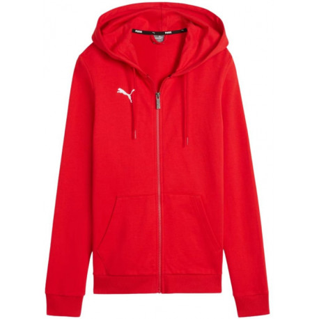 Puma naiste dressipluus TeamGoal Casuals Hoody 658621 01 (M), punane