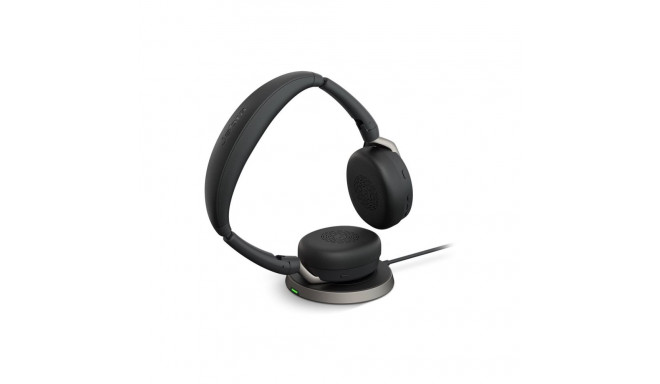 JABRA Evolve2 65 Flex MS Stereo Headset on-ear Bluetooth wireless active noise cancelling USB-A blac