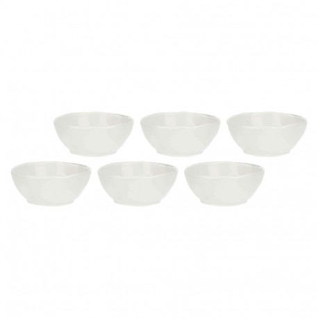 LA PORCELLANA BIANCA LUNIA Set of 6 bowls 12 cm