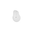 NATEC CRAKE 2 vertikaalne hiir juhtmevaba 2400DPI Bluetooth 5.2 + 2.4GHz valge