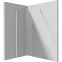 Walk-in shower wall 100 cm