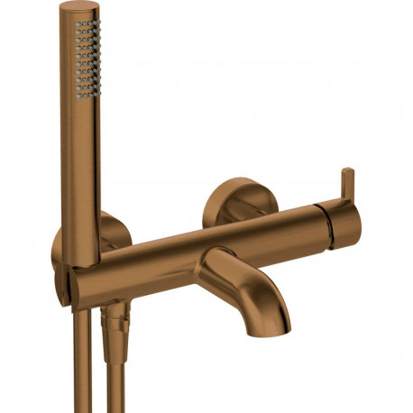 Bath mixer with shower set