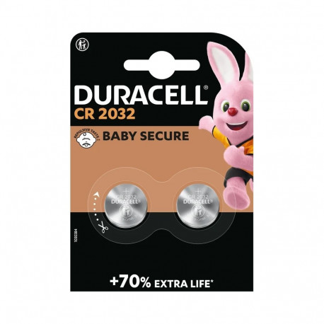 Battery - Duracell CR2032 3V Lithium Batteries 2 Pcs