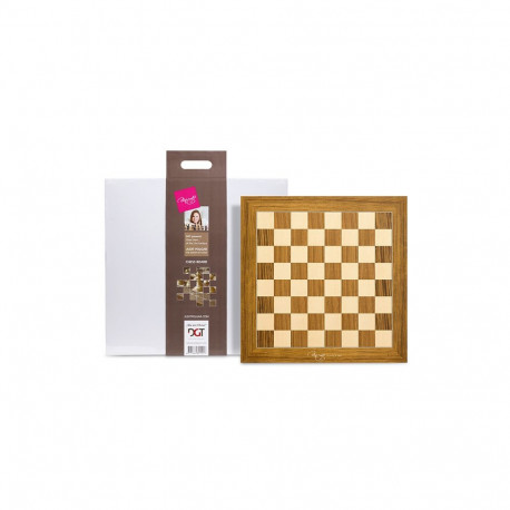 Chess Board - Judit Polgar Deluxe DGT Maple and Cassia Siamea
