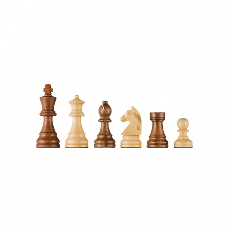 Board Game - DGT Timeless Wooden Chess Pieces Tournament Size 17x22.5cm