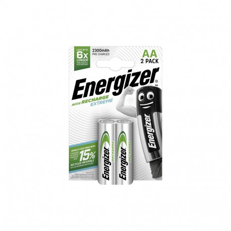 Battery - Energizer HR6 AA Extreme 2300mAh Rechargeable 2 Pack