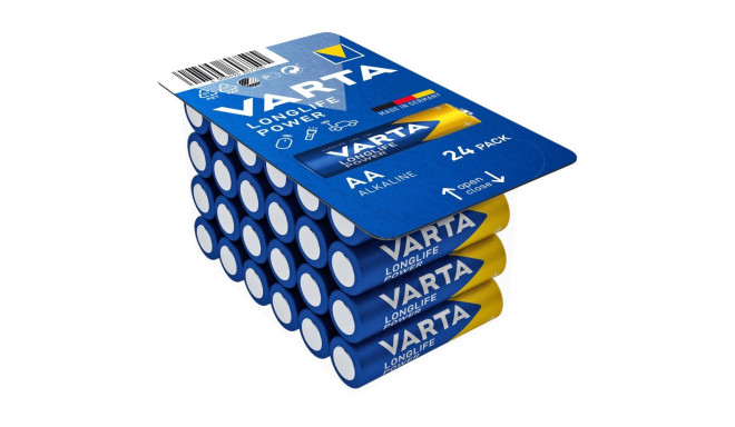 Battery - Varta Longlife Power AA LR6 1.5V Alkaline 24 Pack