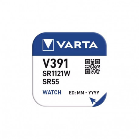 Battery - Varta SR55 391 1.55V 9.5mm x 3.6mm 1.4g
