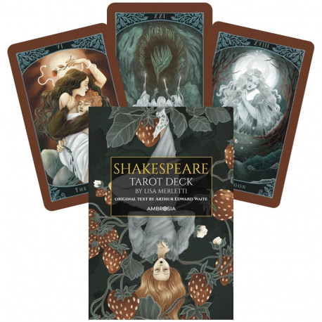 Tarot Deck - Shakespeare Taro 78 Cards Guidebook 120 x 65 mm