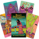 Tarot Deck - Desert Illuminations Taro 78 Cards Illustrated Guide 8x14x4.5 cm