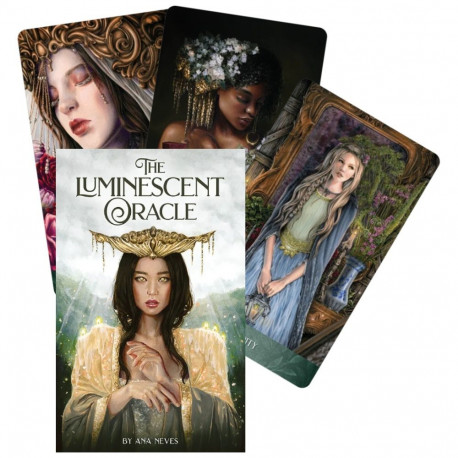 Tarot Card Deck - US Games Systems Luminescent Oracle 44 Cards 36-Page Booklet