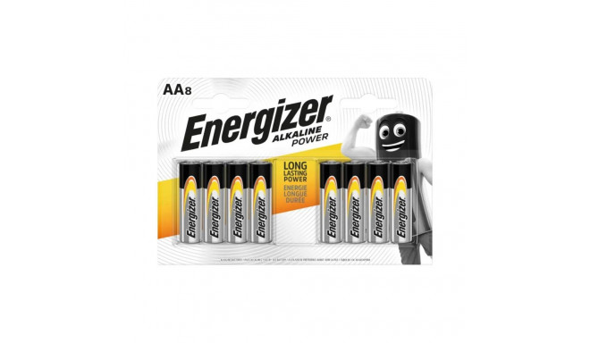 Battery - Energizer AA Alkaline Power 1.5V 8-pack