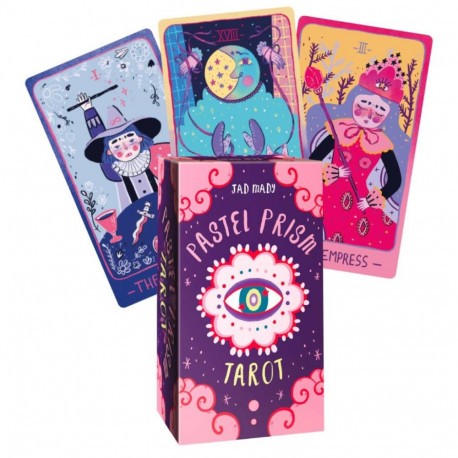 Tarot Deck - Pastel Prism Tarot 78 Cards Instruction Booklet 12.5x7.5x4.5 cm
