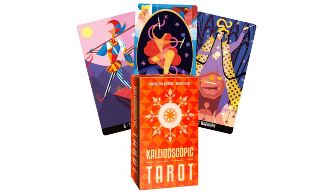 Tarot Deck - Lo Scarabeo Kaleidoscopic Tarot 78 Cards 12.5x7.5x4.5 cm