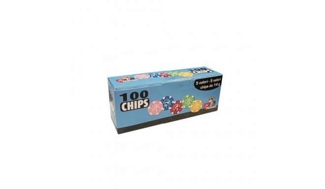Gaming Accessories - Modiano Poker Chip Set 14g 100 pcs with Stand